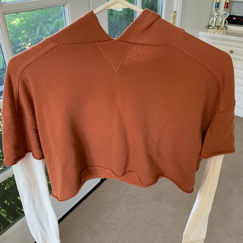 Out From Under Cropped Hoodie